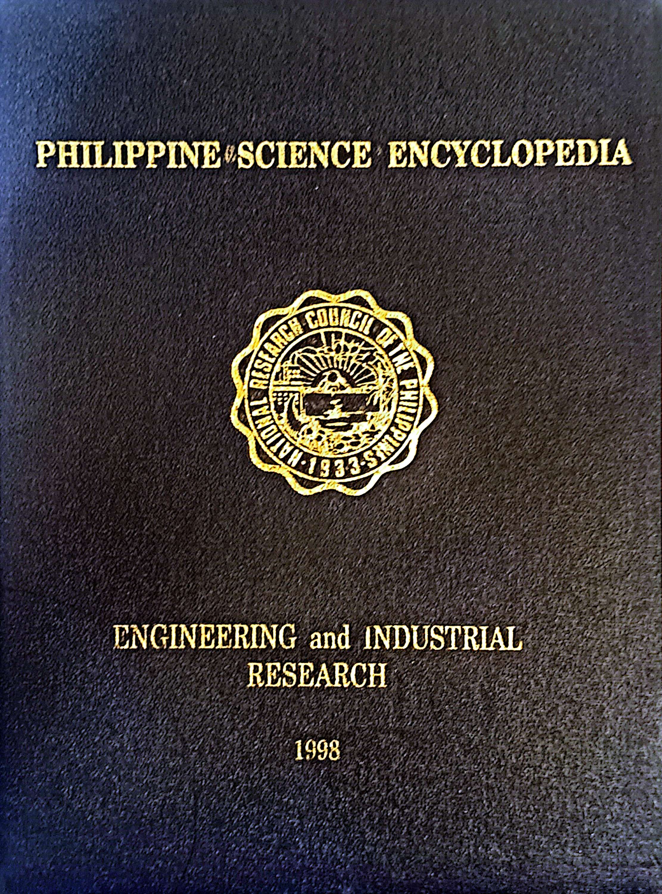 Philippine Science Encyclopedia Volume VI Engineering and Industrial Research